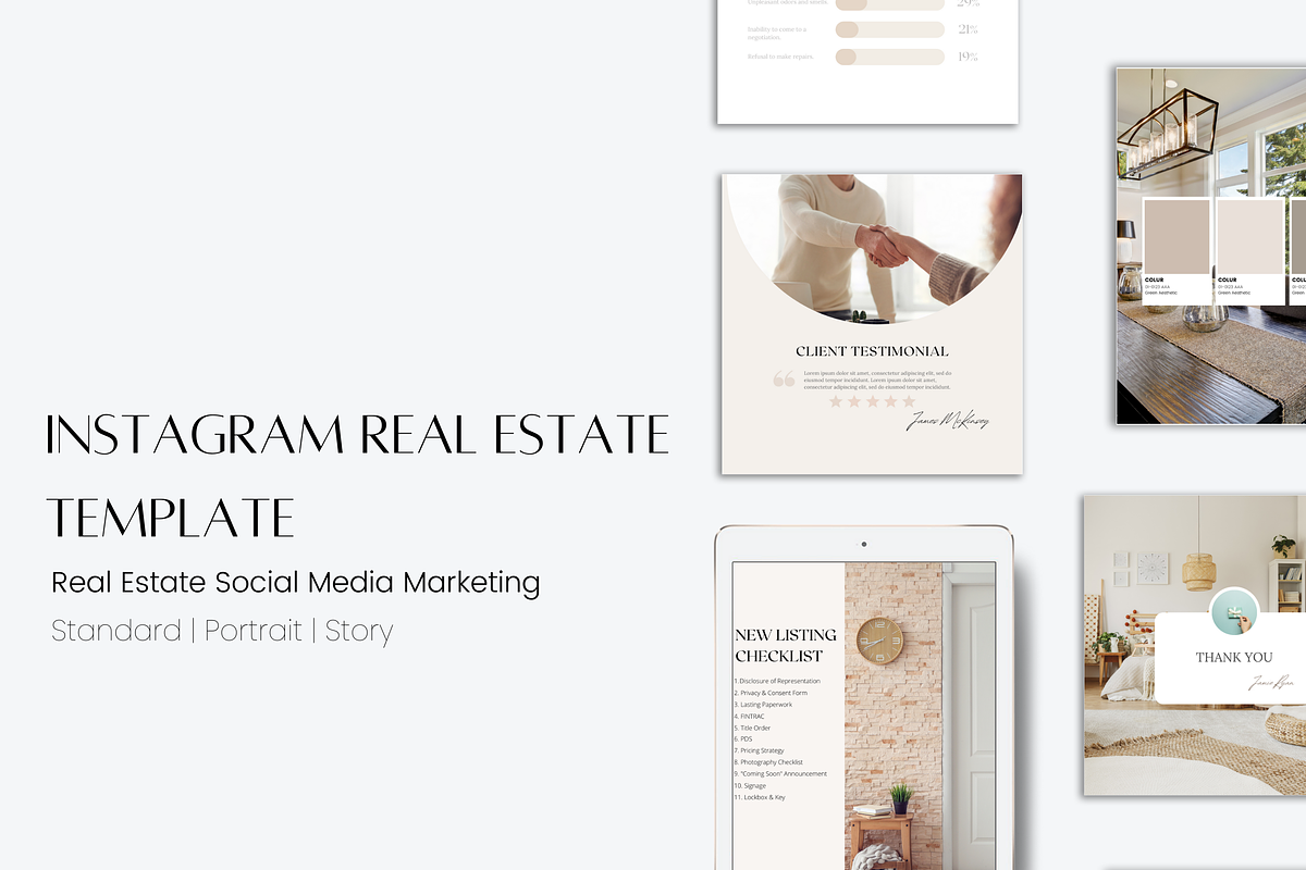 Instagram Real Estate Template, a Social Media Template by Templits (Photo 8 of 10)