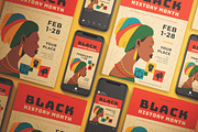 Black History Month Flyer, a Flyer Template by KMZVR.Lab (Thumbnail 4 of 5)