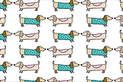 Dachshund patterns and illustrations, a Pattern Graphic by bigmomentsdesign (Thumbnail 9 of 13)