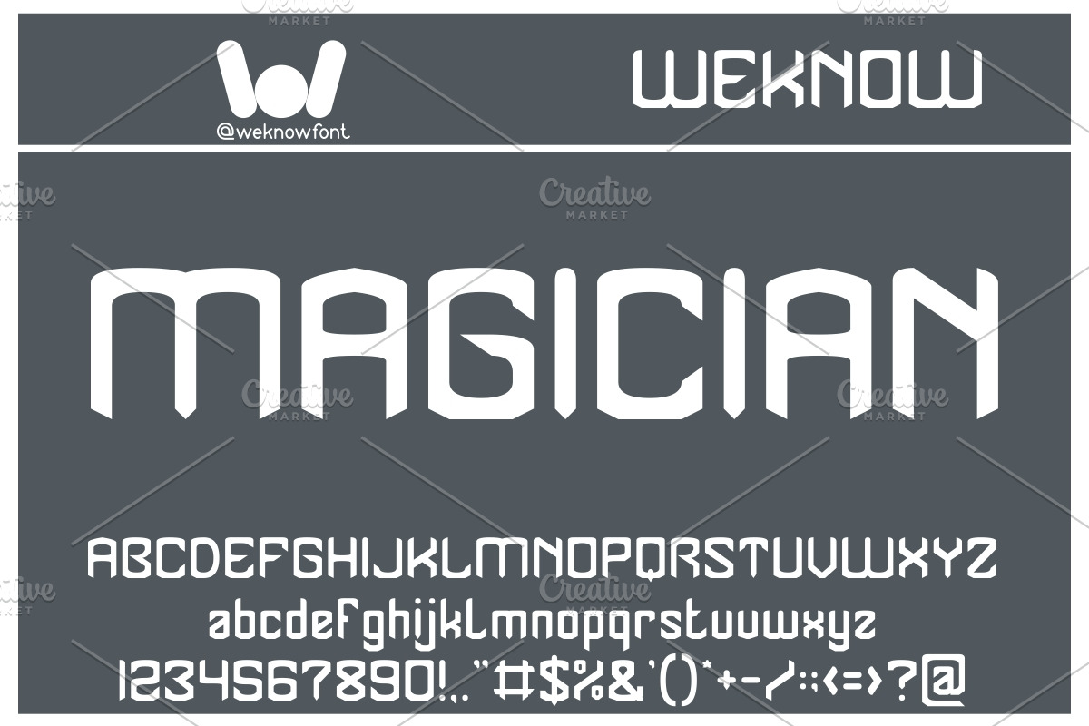Battle Ground font, a Font by weknow (Photo 4 of 5)