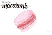 Macarons - French Cookie Watercolor, an Illustration by RV Zarpelon (Thumbnail 2 of 3)