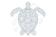 Ethnic Collection: Turtle, an Animal Illustration by ArtoJoy (Thumbnail 4 of 5)