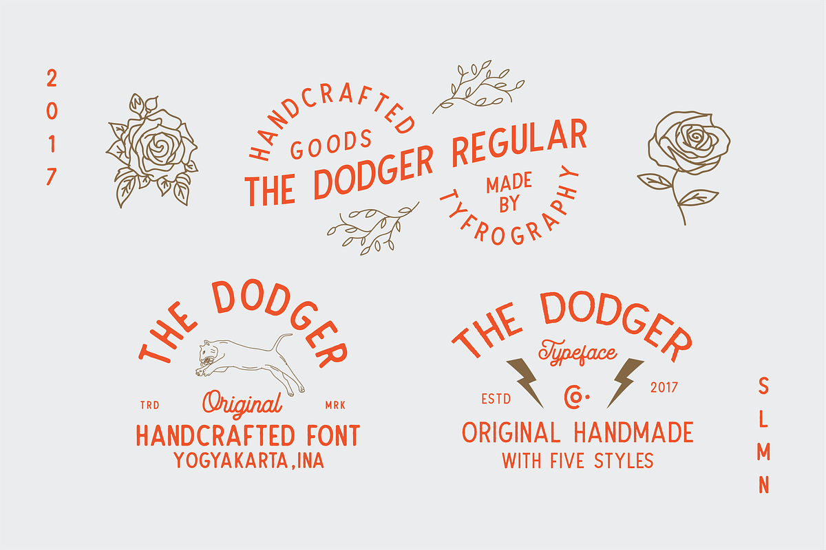 The Dodger + Extras (11 Fonts !), a Sans Serif Font by Martype (Photo 5 of 10)