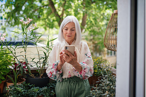 Portrait of beautiful senior woman, a Person Photo by HalfPoint