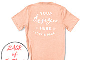 Back Of T-Shirt BC3001 Mockup Bundle, a Shirt Mockup by lock and page (Thumbnail 76 of 88)