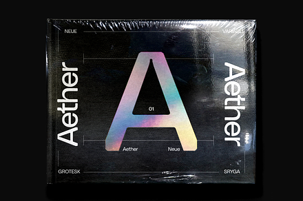 Aether Neue — Variable Inktrap Sans