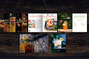 Cocktails | Recipe Book Template, a Magazine Template by Harrell Design Studio (Thumbnail 6 of 7)