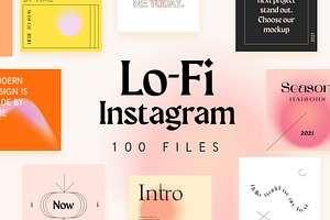 Lo Fi Instagram Templates