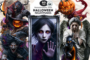 Halloween Nightmares Cliparts