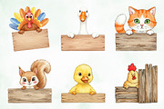 Peeking Farm Animal PNG Clipart, an Illustration by Creative Art (Thumbnail 9 of 9)
