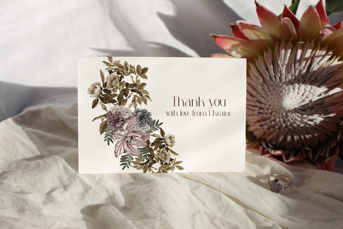 Royal Collage Vintage Botanicals, an Object Graphic by Catch the Dream Art (Photo 10 of 10)