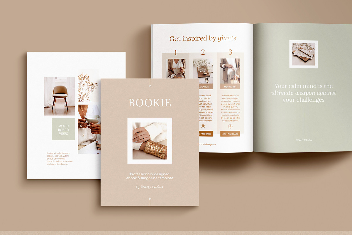 2in1 eBook+WorkBook for Course Eleg, a Magazine Template by Mirazz (Photo 3 of 10)