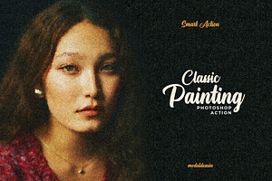 Old Painting - Actions Photoshop, an Action Add-On by Modaldesain