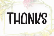 Birth Flower | Script Font, a Script Font by Scratchones (Thumbnail 8 of 8)
