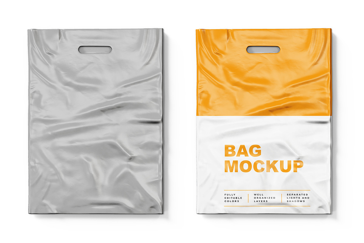 Plastic Bag Mockup, a Product Mockup by Designbuys (Photo 2 of 3)