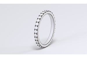 Wedding Ring 3D Print Model