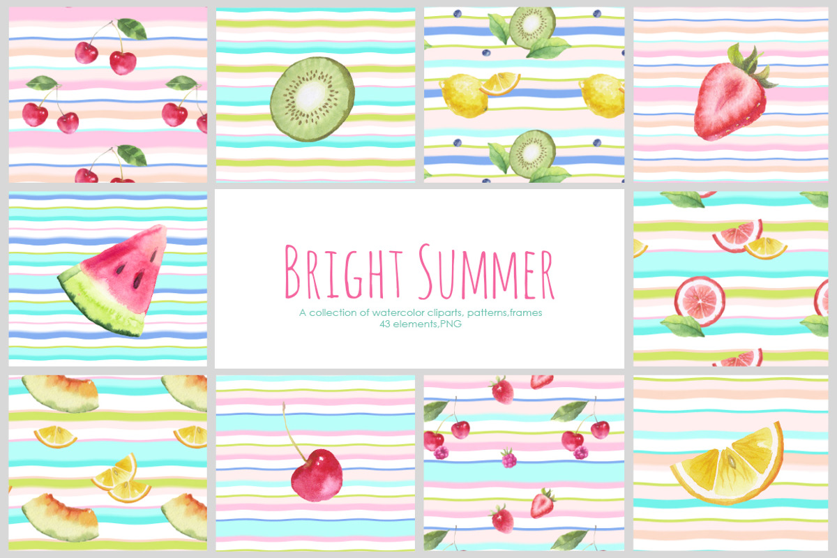 Bright Summer, a Food Illustration by oKOLOstyle (Photo 1 of 6)