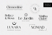 Modern Ligature Font, a Serif Font by elvinova (Thumbnail 13 of 14)