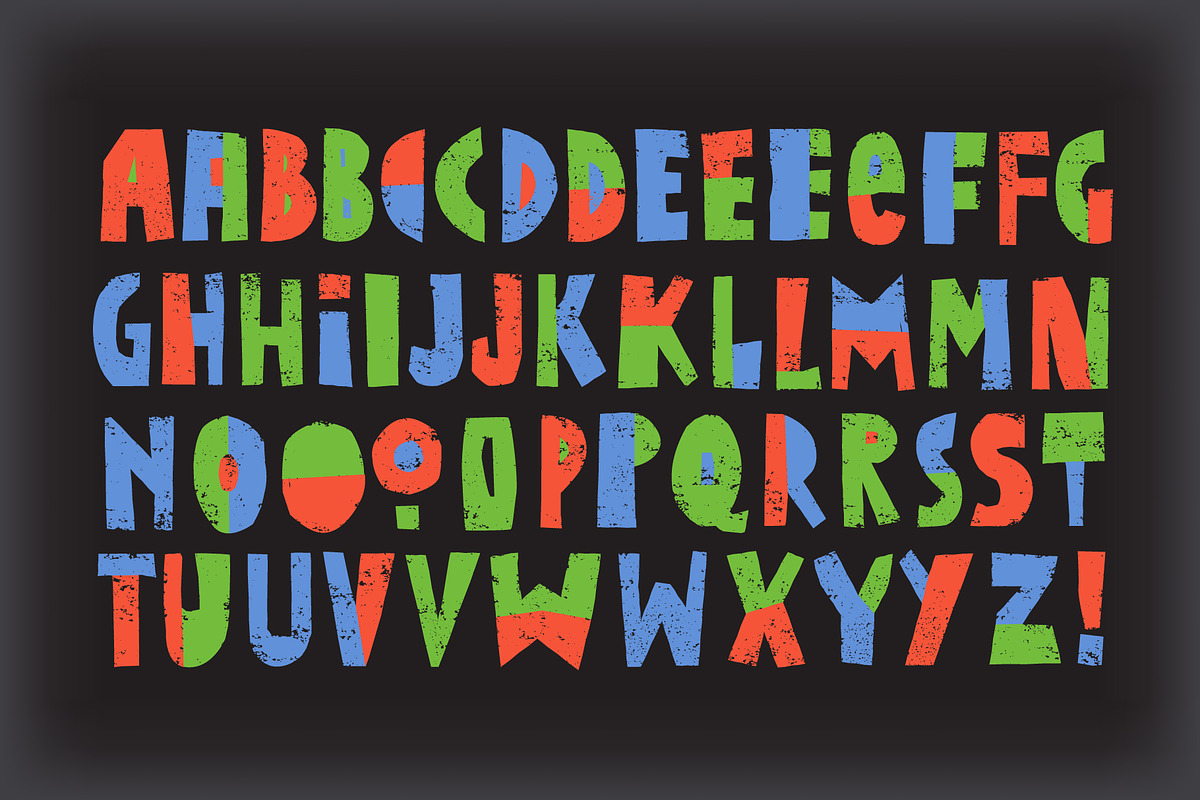 Kids Lettering Duo, an Object Graphic by Mysterylab Designs