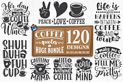 Huge Coffee SVG Bundle, a Food Illustration by HQDigitalArt (Thumbnail 8 of 15)