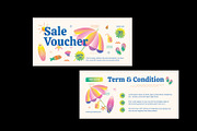 Summer Sale Voucher, a Stationery Template by Neermana (Thumbnail 4 of 4)