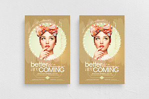 Better Things Are Coming Flyer