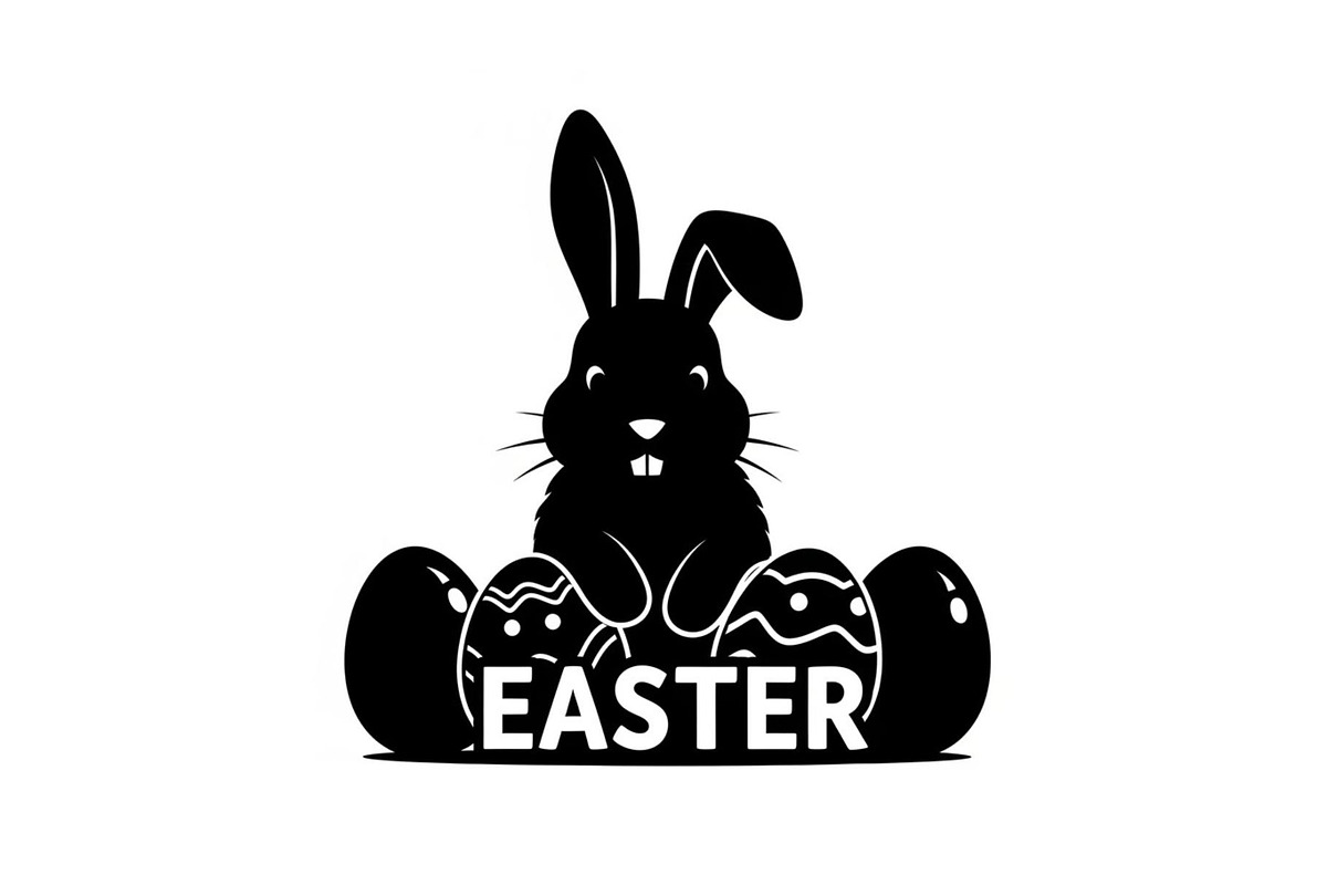 Cute Easter Bunny Silhouette bundle, an Illustration by Artivon (Photo 35 of 51)