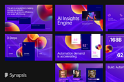 Synapsis SaaS Pitch Deck for Figma, a Presentation Template by Ceaso Store (Thumbnail 2 of 6)