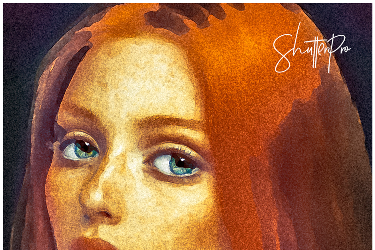 Lovely Watercolor Effect Actions PS, an Action Add-On by ShutterPro (Photo 21 of 71)