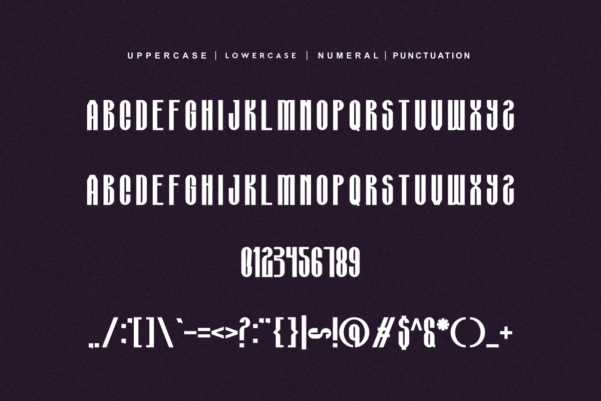 Koxturuk - Tall & Condensed Font, a Sans Serif Font by QR Design Studio (Photo 6 of 7)