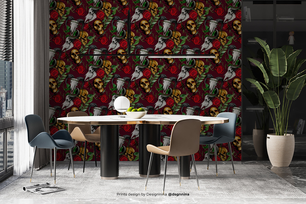 BM — Luxury Seamless Pattern, a Pattern Graphic by Designnina Shop (Photo 6 of 14)