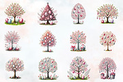 Easter Day Magical Tree Clipart, an Illustration by RobertsArt (Thumbnail 6 of 7)
