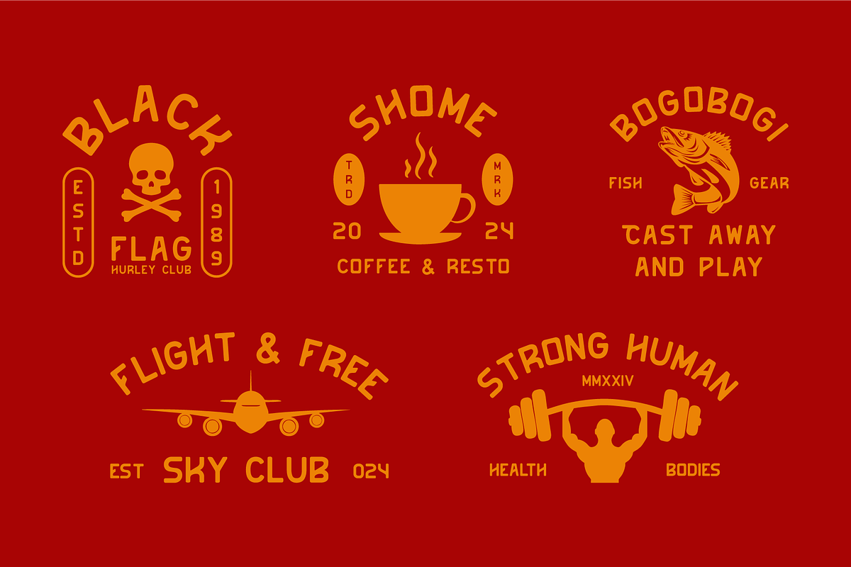 Sundaybreak - Retro Font, a Font by Hanstype.com (Photo 6 of 11)