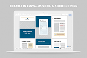 Brochure | Canva, MS Word, InDesign, a Brochure Template by Leaflove (Thumbnail 10 of 10)