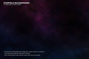 Celestial - Space Backgrounds Pack