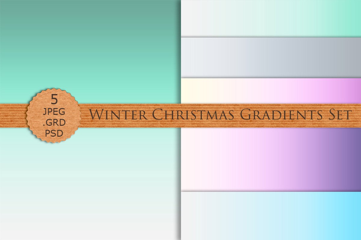 WINTER CHRISTMAS GRADIENTS Photoshop, a Gradient Add-On by Futurel (Photo 4 of 4)