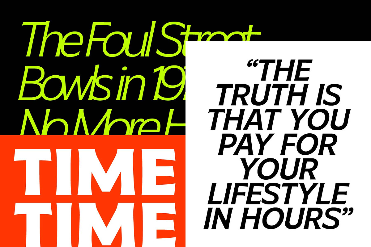 MTC Gilcho Flare - Variable Font, a Sans Serif Font by Martype (Photo 16 of 20)