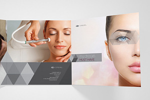 Beauty Salon Square Brochure