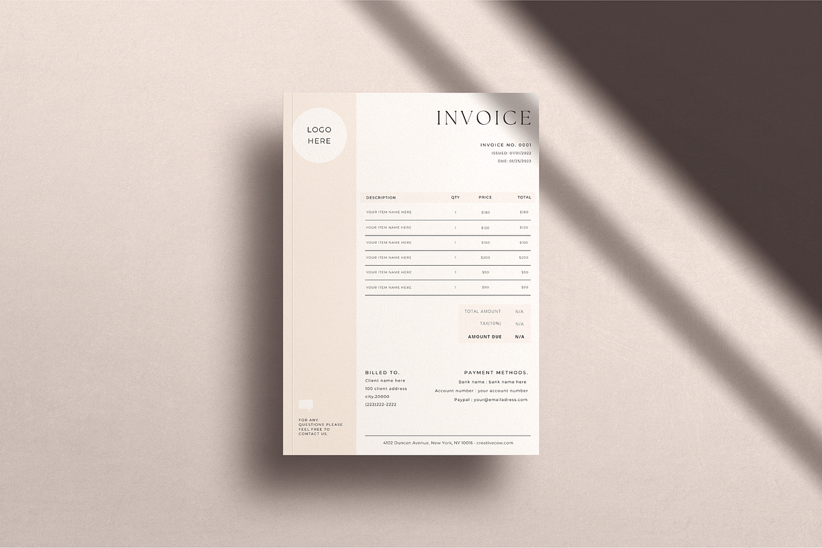 Wholesale Line Sheet Canva Template, a Flyer Template by Hellohastore (Photo 6 of 11)