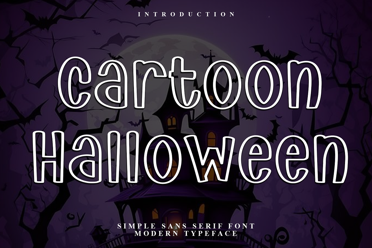 Cartoon Halloween, a Script Font by InermediaSTUDIO (Photo 1 of 7)