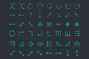 Arrow Icons Set, an Icon by Ema Dimitrova (Thumbnail 3 of 4)