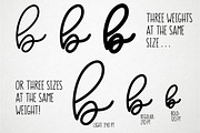 Bobbles: Script Font in 3 Weights, a Script Font by Missy Meyer (Thumbnail 4 of 9)