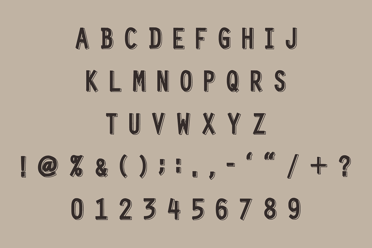 Creative Project, a Font by Limited.studio (Photo 4 of 5)