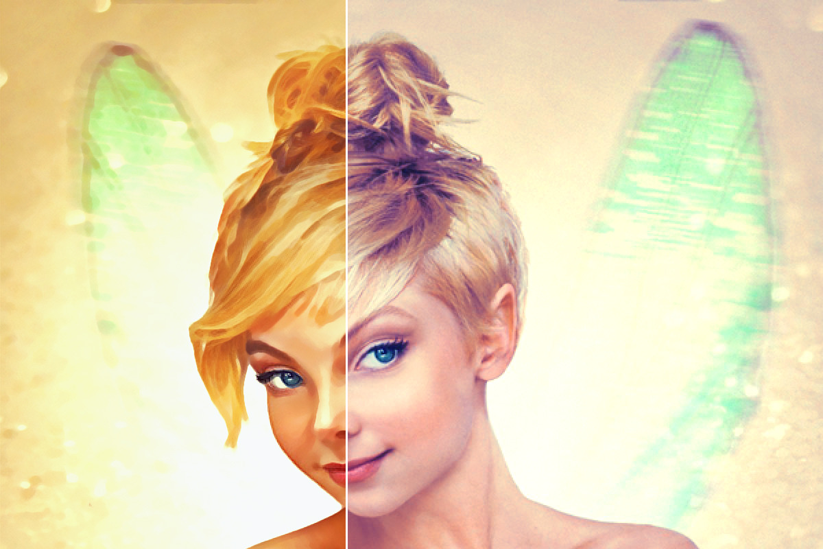 Digital Painting Effect Pro Actions preview 6