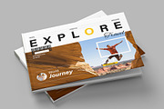 Travel Magazine Landscape Layout, a Magazine Template by NorthPeak (Thumbnail 9 of 11)