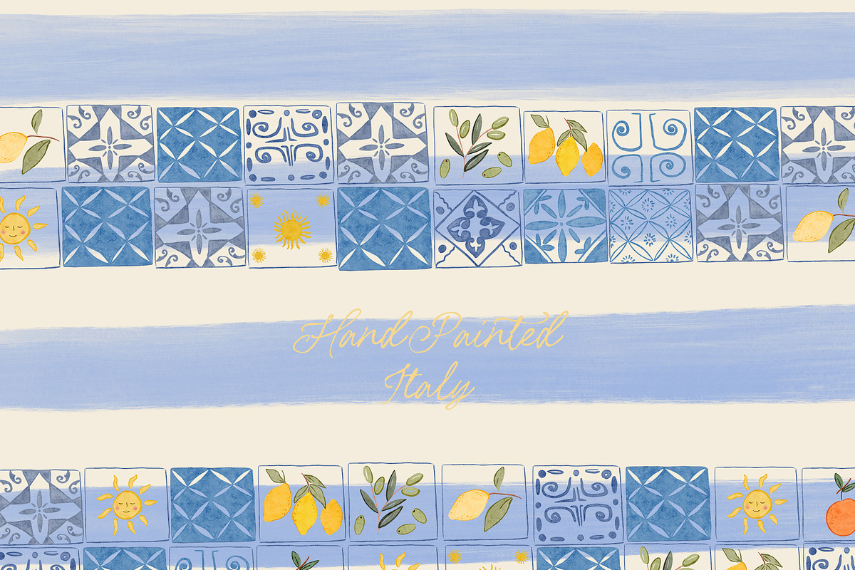 Hand-Painted Italy — Amalfi Whimsy, an Object Graphic by Lana Elanor (Photo 3 of 14)