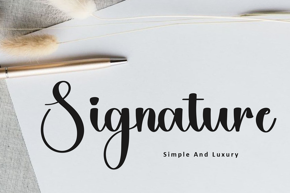 School Calligraphy, a Handwritten Font by FreshTypeINK