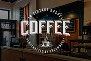 10 Vintage Coffee Logo Badges, a Branding & Logo Template by dreamwaves (Thumbnail 1 of 3)