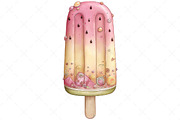 Summer Treats Ice Cream Clipart, an Illustration by Craft Nest (Thumbnail 10 of 12)