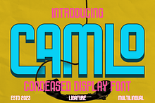 Camlo - A Modern Condensed Font